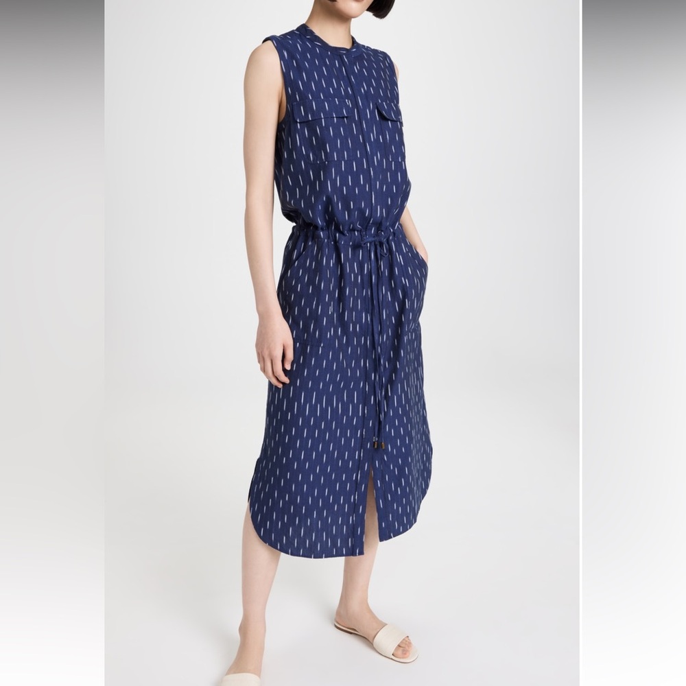 Faherty Saylor Sleeveless Midi Dress NWT